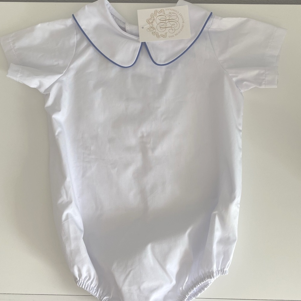 TBBC Peter Pan Collar Shirt (Short Sleeve Woven)